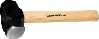 Marreta oitavada, 1,5 kg, com cabo de madeira, R92200555 GEDORE RED