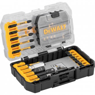 Jogo de bits/ponteiras com 32 pe�as, DWANGFT32SET DEWALT