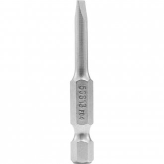 Bits fenda, 6 mm x 50 mm, encaixe 1/4