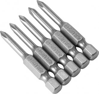 Bits phillips 50 mm, PH2, com 5 pe�as, ST59323ST SATA
