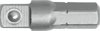 Adaptador para soquete, macho x macho, 1/4