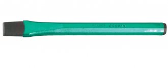 Talhadeira sextavada 22 mm x 250 mm, 207107BR, BELZER