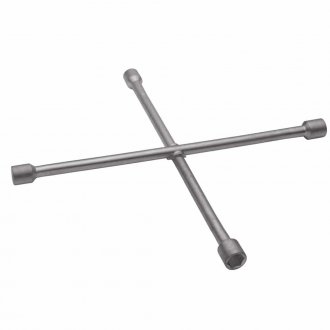 Chave de roda tipo cruz, 17,0 mm x 19,0 mm x 13/16