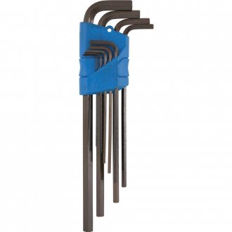 Jogo de chaves hexagonais (allen) longas, 1,5 mm a 10 mm com 9 pe�as, 42L-9M GEDORE