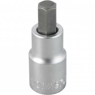 Soquete hexagonal 10 mm, encaixe de 1/2