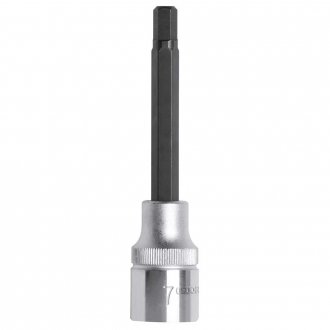 Soquete hexagonal longo 17 mm, com encaixe 1/2