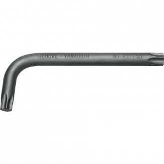 Chave hexalobular T60 tipo L, 43TX GEDORE