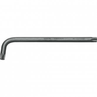 Chave hexalobular T25 tipo L longa, 43TXL, 024.632 GEDORE