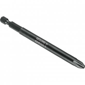 Bits ponteira phillips com encaixe sextavado 1/4