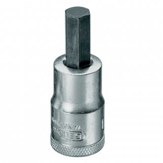 Soquete hexagonal 17,0 mm, encaixe de 1/2