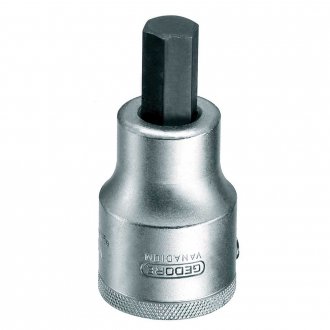 Soquete hexagonal 22,0 mm, encaixe de 3/4