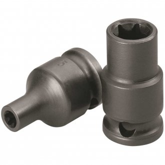 Soquete hexalobular de impacto, com encaixe de 3/8