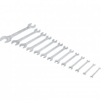 Jogo de chaves fixas, 6 mm a 41 mm, a�o cromo van�dio, 13 p�s, 004605 GEDORE
