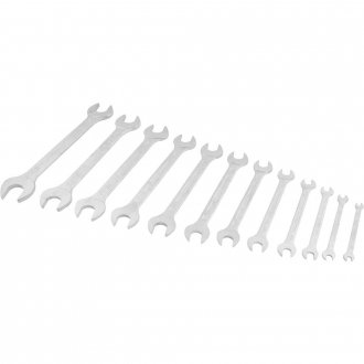 Jogo de chaves fixas, 6 mm a 32 mm, a�o cromo van�dio, 12 p�s, 004604 GEDORE
