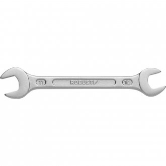 Chave fixa, 10 mm x 11mm, a�o especial, niquelado e cromado, S05121011 3370002, ROBUST