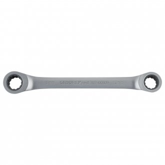 Chave estrela plana com catraca, 8,0 mm x 9,0 mm, R07400809 GEDORE RED