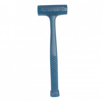 Martelo antirretrocesso em poliuretano, 650 gramas, azul, modelo 44 PLASTIPRENE