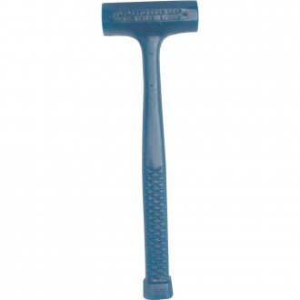 Martelo antirretrocesso em poliuretano, 1.500 gramas, azul, modelo 65 PLASTIPRENE