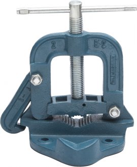 Torno de bancada para encanador, N� 2, fixo, ferro nodular e fuso em a�o zincado, TE-2, MARCON
