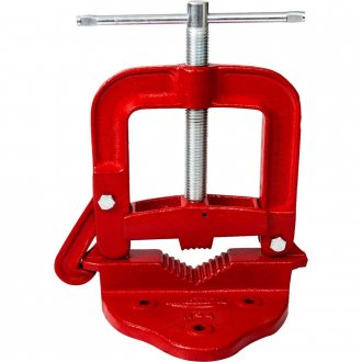Torno de bancada para encanador, N� 4, fixo, TEF 08, METALSUL