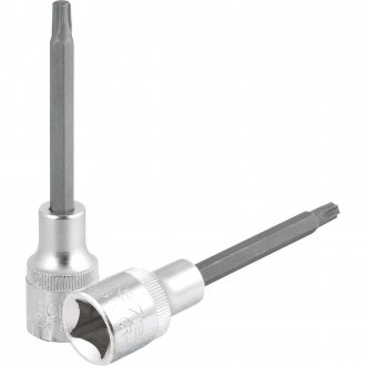 Soquete hexalobular longo, encaixe de 1/2