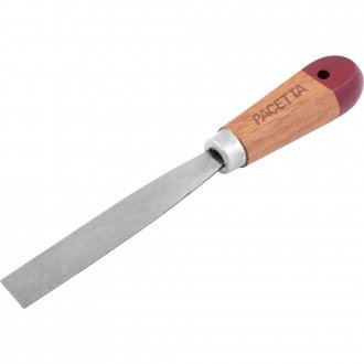 Esp�tula de a�o forjado, 2 cm, com cabo de madeira, 1205002 PACETTA