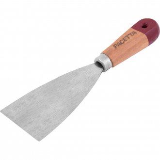 Esp�tula de a�o forjado, 6 cm, com cabo de madeira, 1205006 PACETTA