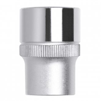 Soquete hexalobular f�mea, com encaixe 1/4