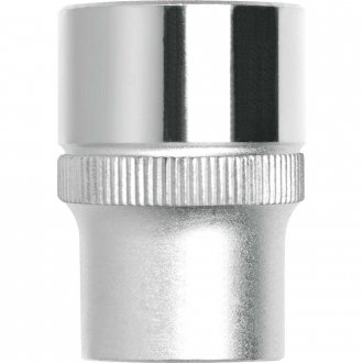 Soquete hexalobular f�mea, com encaixe 1/4