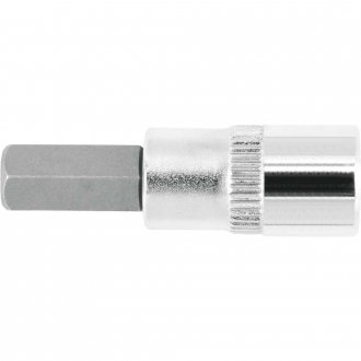 Soquete hexagonal 8,0 mm, encaixe de 1/4