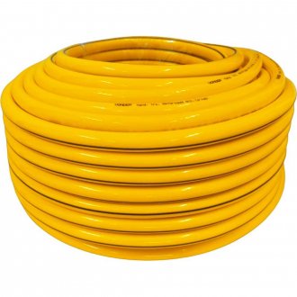 Mangueira para jardim, tran�ada, amarela, antitor��o, 200 m, AMARELA FLEX VONDER