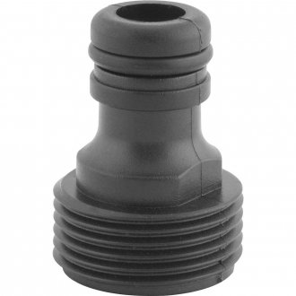Conector pl�stico macho, 3/4