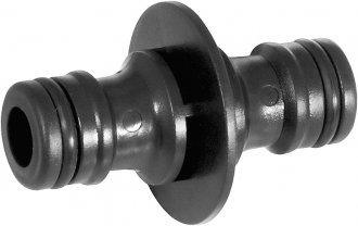 Conector duplo para engate r�pido, para mangueira de  1/2