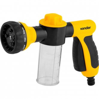 Esguicho pl�stico para jardim, 8 fun��es, VONDER