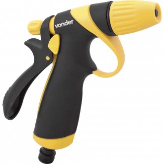 Esguicho pl�stico para jardim, tipo pistola, engate 1/2