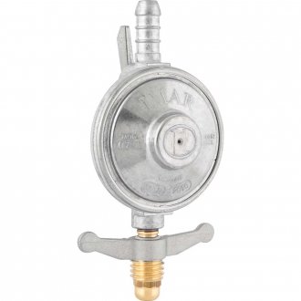 Regulador de g�s blindado com vaz�o de 1 kg/h, sem man�metro, sem mangueira, 0728/01, IMAR
