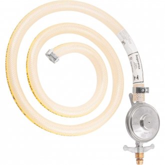 Regulador de g�s blindado, vaz�o de 1 kg/h, com mangueira de 1,25 m, sem man�metro, 0728/05, IMAR
