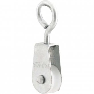 Roldana pl�stica, 2 cm, com olhal, VONDER