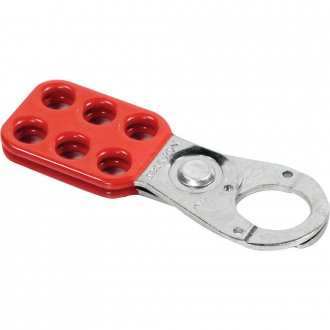 Bloqueio de seguran�a, tipo garra, para 6 cadeados 2,5 cm, 65375, BRADY