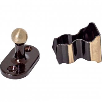 Fixador de porta de press�o para piso, oxidado, 95851 SILVANA