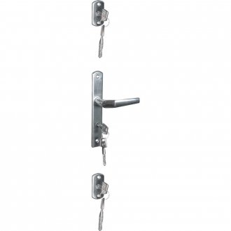 Fechadura Pop Line externa, trio tetra, cromada SOPRANO