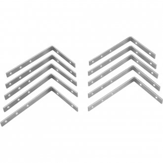 Cantoneira para cortina, 7 cm x 11 cm, zincada, VONDER