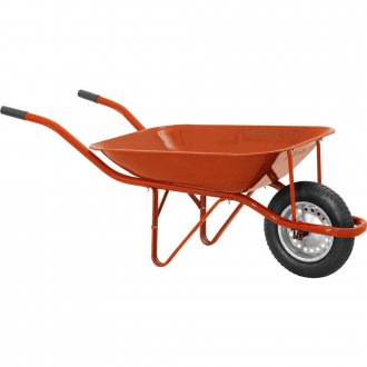 Carrinho de m�o com pneu e c�mara, ca�amba reta, VONDER