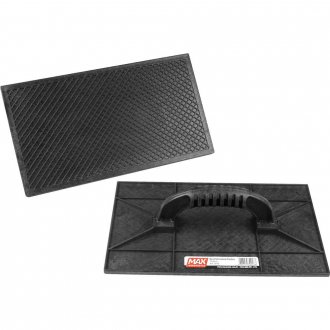 Desempenadeira pl�stica, base estriada, 170 mm x 300 mm,�MAX