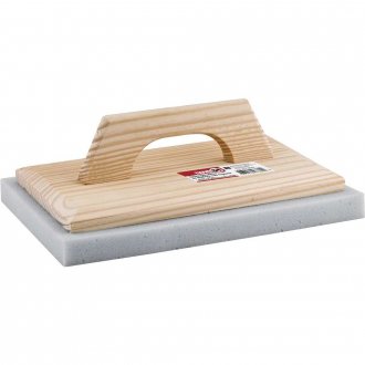 Desempenadeira de madeira com espuma 200 mm x 300 mm NOVE54