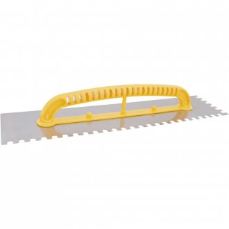 Desempenadeira de a�o, dentada, 120 mm x 480 mm, VONDER
