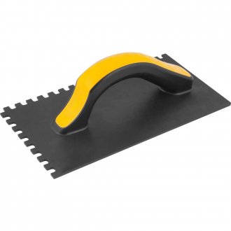 Desempenadeira pl�stica, dentada, 140 mm x 270 mm, VONDER