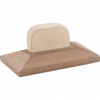 Desempenadeira de madeira para acabamento 125 mm x 75 mm, VONDER