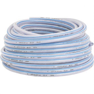 Mangueira PVC cristal tran�ada, VPT, 250 libras,  3/8