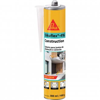 Selante poliuretano, 300 ml, cinza, 416 CONSTRUCTION SIKAFLEX